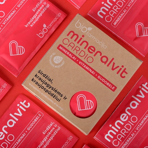 mineral cardio packaging design