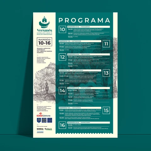 Program poster design