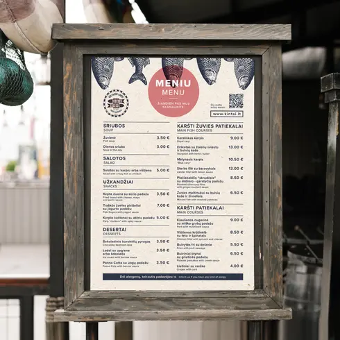 Menu Design