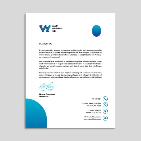 Letterhead Design